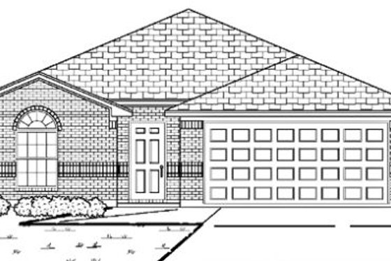Exterior - Other Elevation for Traditional House Plan #84-324 - 3 bed, 2 bath