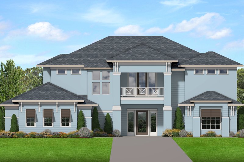 Dream House Plan - Traditional Exterior - Front Elevation Plan #1058-235