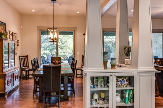 Interior - Dining Room 1 for Craftsman House Plan #935-12 - 3 bed, 2 bath