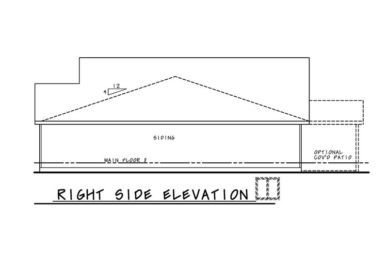 Home Plan - Exterior - Other Elevation 1 for Craftsman House Plan #20-2435 - 4 bed, 4 bath