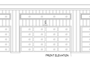 Exterior - Front Elevation 3 for Contemporary House Plan #932-1238 - 1 bed, 2 bath
