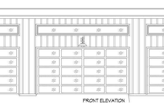 Exterior - Front Elevation 3 for Contemporary House Plan #932-1238 - 1 bed, 2 bath