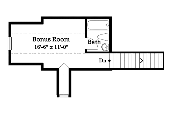 Floor Plan - Upper Floor for Classical House Plan #930-226 - 3 bed, 2.5 bath