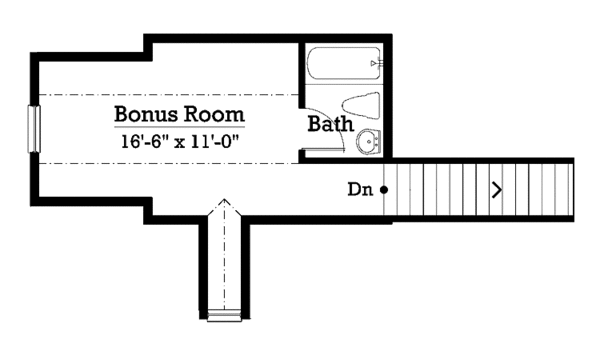 Classical Floor Plan - Upper Floor Plan #930-226