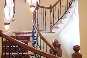 Interior - Entry for Mediterranean House Plan #1058-14 - 3 bed, 4.5 bath