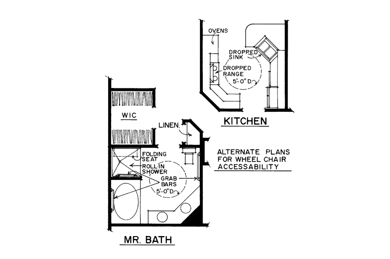 Home Plan - Floor Plan - Other Floor for Craftsman House Plan #1016-58 - 2 bed, 2 bath