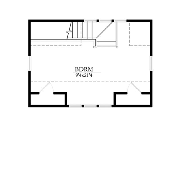 Cottage Floor Plan - Upper Floor Plan #514-8