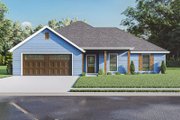 Traditional Style House Plan - 3 Beds 2 Baths 1525 Sq/Ft Plan #17-3441 