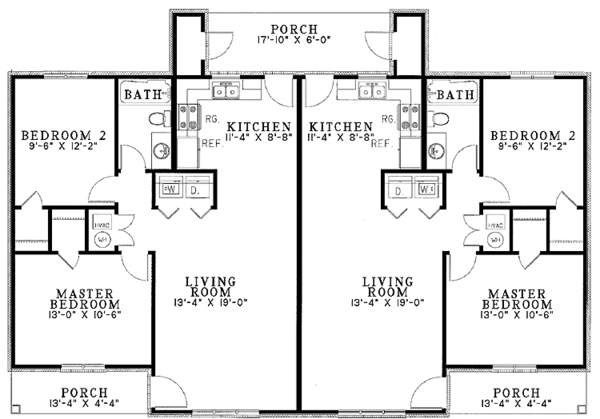 Dream House Plan - Ranch Floor Plan - Main Floor Plan #17-3249