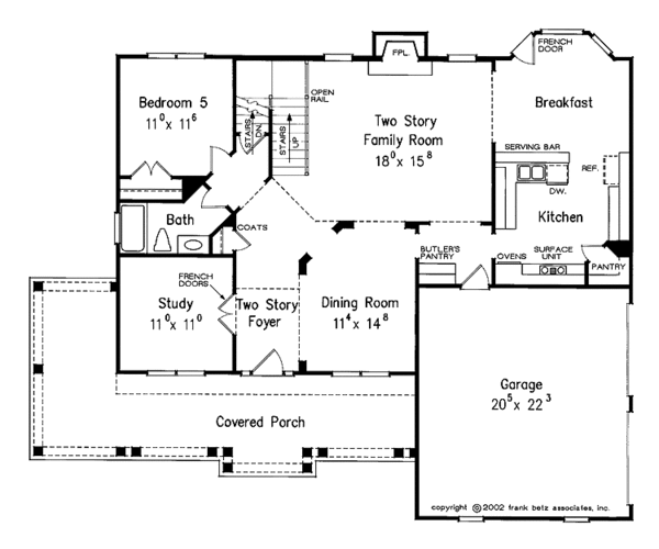 Architectural House Design - Classical Floor Plan - Main Floor Plan #927-850