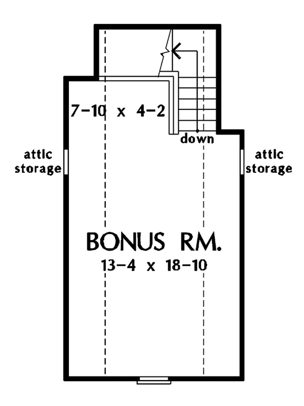 Architectural House Design - Craftsman Floor Plan - Other Floor Plan #929-650