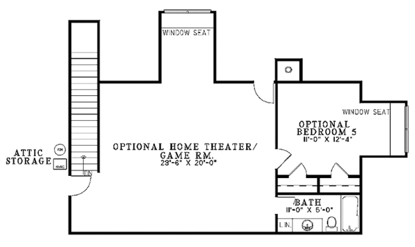House Plan Design - Colonial Floor Plan - Other Floor Plan #17-2852