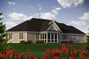 Traditional Style House Plan - 2 Beds 3 Baths 3126 Sq/Ft Plan #70-1183 