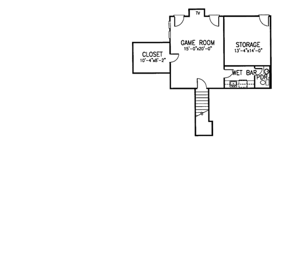 House Design - European Floor Plan - Upper Floor Plan #952-233