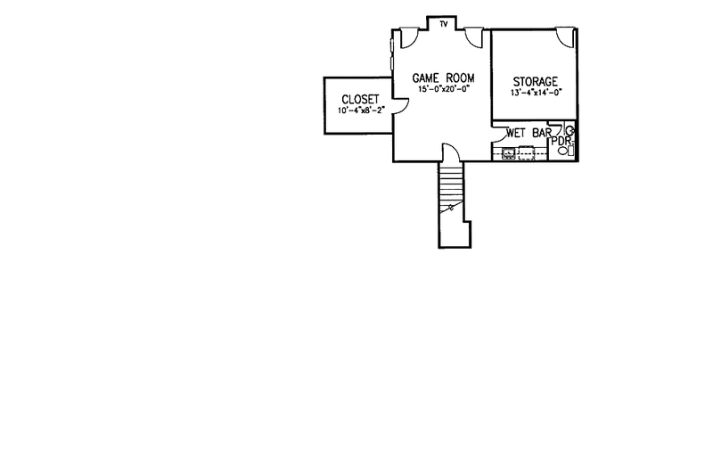 Dream House Plan - Floor Plan - Upper Floor 1 for European House Plan #952-233 - 3 bed, 2.5 bath