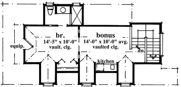 Country Floor Plan - Other Floor Plan #930-84