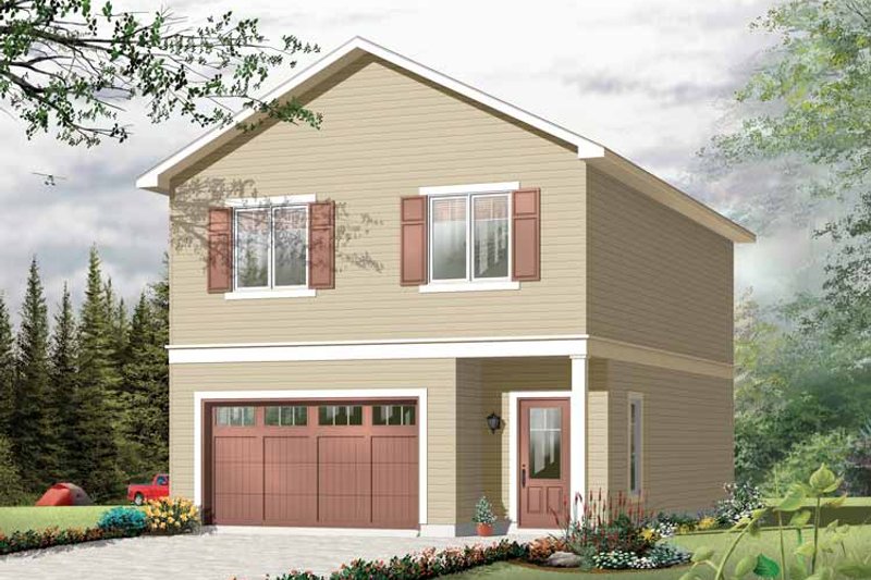 House Plan Design - Traditional Exterior - Front Elevation Plan #23-2420