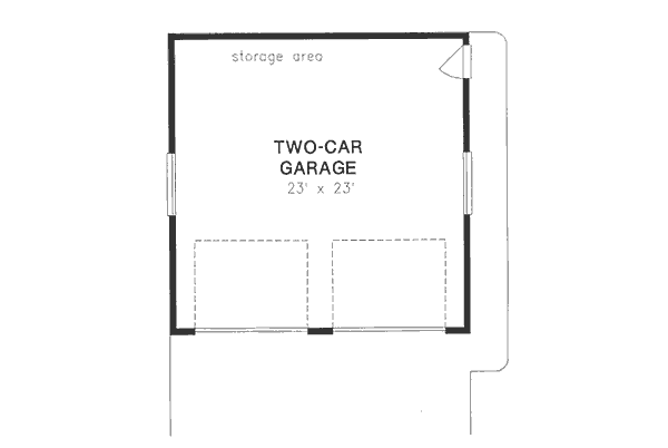 Architectural House Design - Traditional Floor Plan - Main Floor Plan #18-9273
