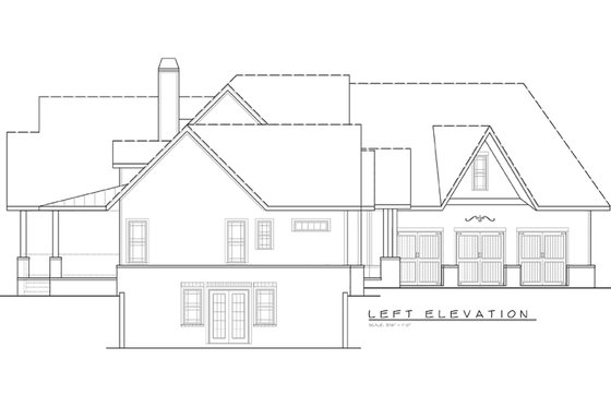 Exterior - Other Elevation for Craftsman House Plan #119-366 - 3 bed, 2.5 bath