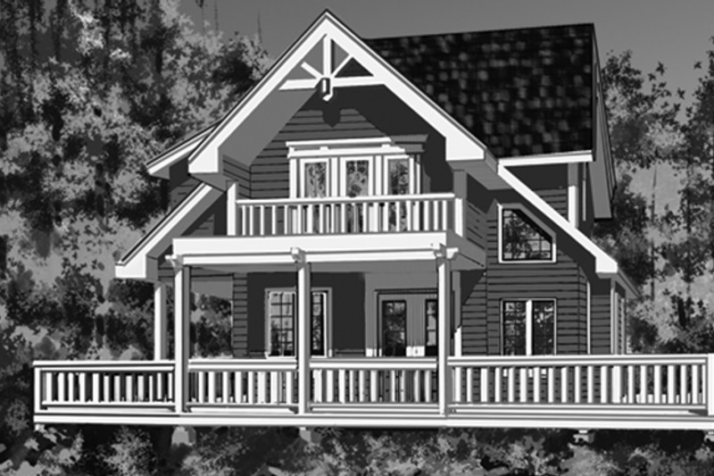 Dream House Plan - Traditional Exterior - Front Elevation Plan #118-143