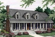 Southern Style House Plan - 3 Beds 2 Baths 1625 Sq/Ft Plan #406-253 