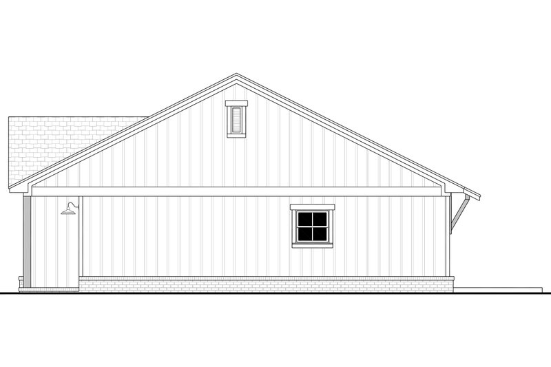 Home Plan - Exterior - Other Elevation 1 for Ranch House Plan #430-382 - 4 bed, 4 bath