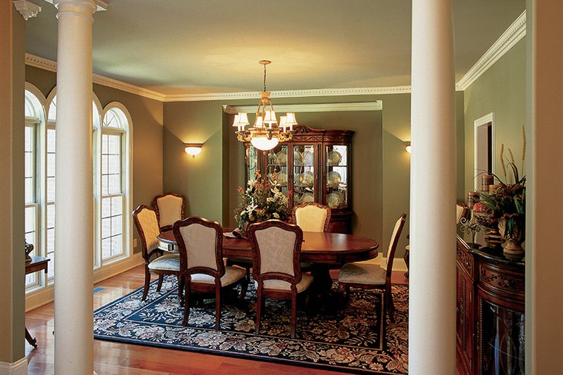 Architectural House Design - Interior - Dining Room for Country House Plan #927-502 - 5 bed, 4.5 bath