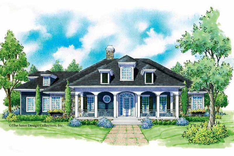 Home Plan - Classical Exterior - Front Elevation Plan #930-226