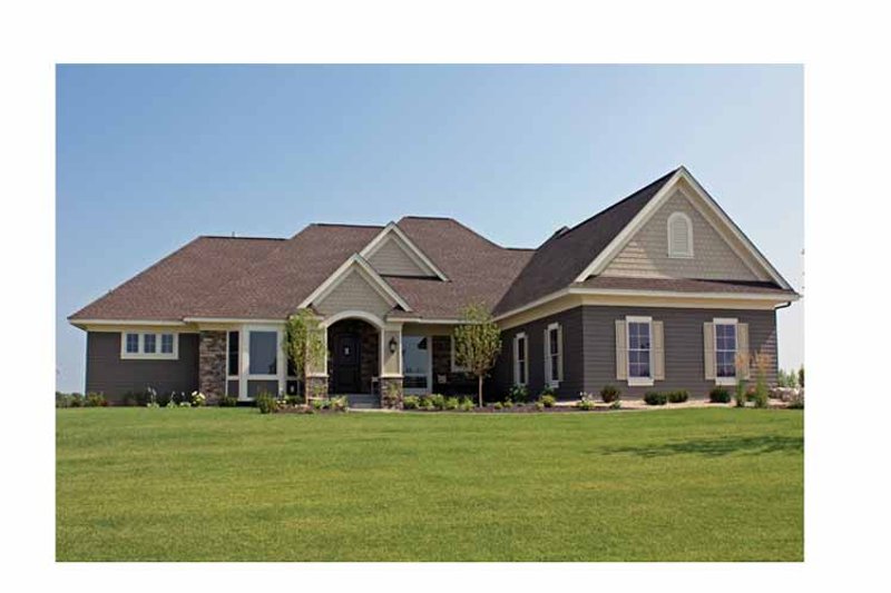 Home Plan - Exterior - Front Elevation 4 for European House Plan #51-1072 - 5 bed, 4.5 bath