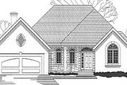 European Style House Plan - 4 Beds 3 Baths 2945 Sq/Ft Plan #67-351 