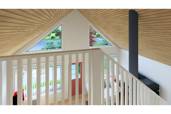 Interior - Other 1 for Cottage House Plan #126-140 - 2 bed, 1 bath