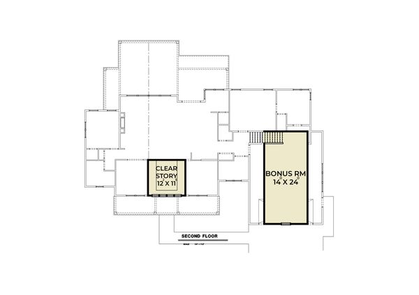Home Plan - Farmhouse Floor Plan - Upper Floor Plan #1070-93