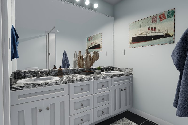 Home Plan - Interior - Master Bathroom for Traditional House Plan #1060-68 - 3 bed, 2.5 bath