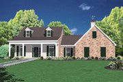 Southern Style House Plan - 3 Beds 2 Baths 1653 Sq/Ft Plan #36-425 