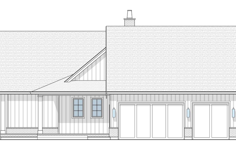 House Plan Design - Exterior - Other Elevation for Farmhouse House Plan #1114-126 - 3 bed, 2.5 bath
