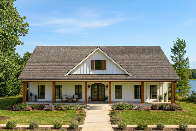 Home Plan - Southern Exterior - Front Elevation Plan #44-269