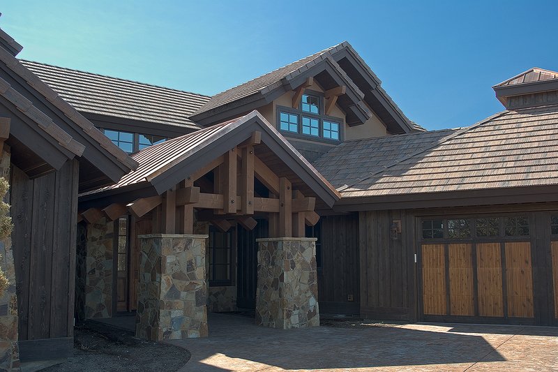 Architectural House Design - Craftsman style home, elevation photo