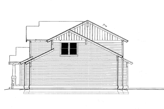 Exterior - Other Elevation for Craftsman House Plan #48-809 - 3 bed, 2.5 bath