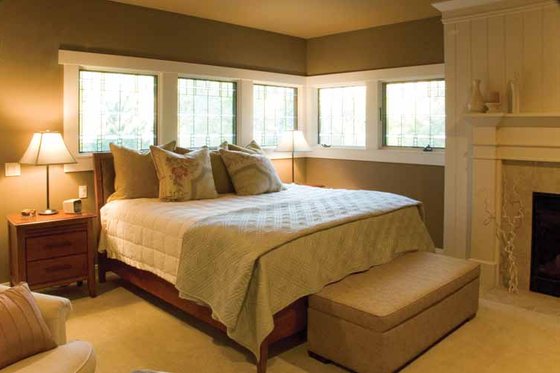 Interior - Master Bedroom for Prairie House Plan #928-50 - 3 bed, 2 bath