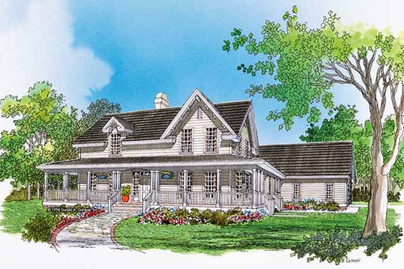 Home Plan - Victorian Exterior - Front Elevation Plan #929-469