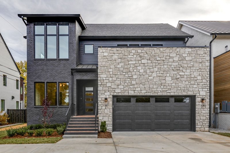 Home Plan - Contemporary Exterior - Front Elevation Plan #1085-6