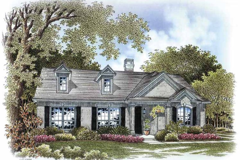 Home Plan - Ranch Exterior - Front Elevation Plan #999-170