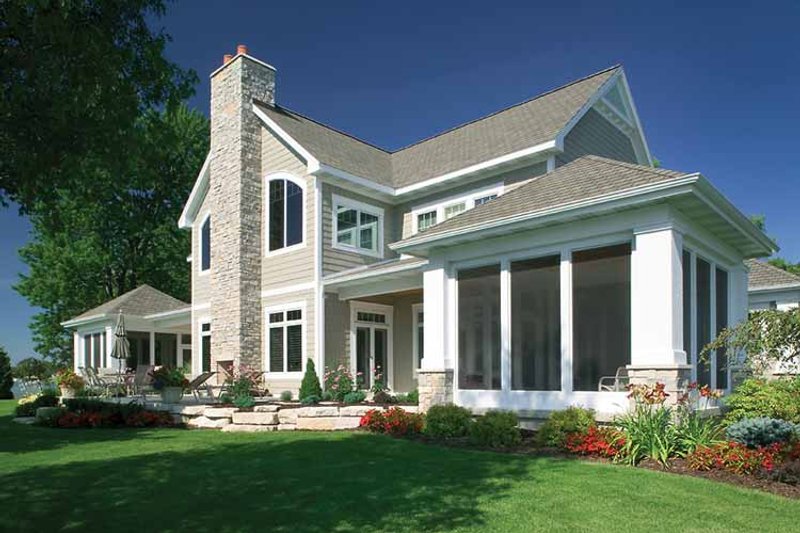 Home Plan - Exterior - Rear Elevation for Craftsman House Plan #928-188 - 4 bed, 3.5 bath