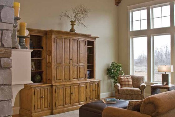 Interior - Family Room 1 for Craftsman House Plan #928-230 - 3 bed, 4 bath