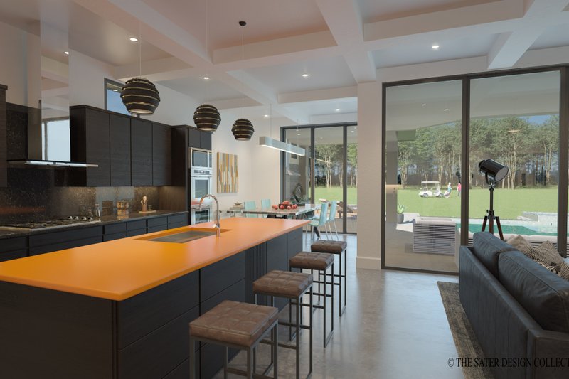 Dream House Plan - Interior - Dining Room for Contemporary House Plan #930-552 - 5 bed, 4.5 bath