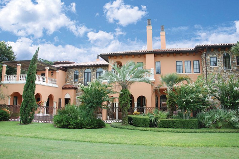Dream House Plan - Exterior - Rear Elevation for Mediterranean House Plan #1058-16 - 5 bed, 5 bath