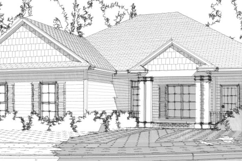 Traditional Style House Plan - 3 Beds 2 Baths 1692 Sq/Ft Plan #63-367