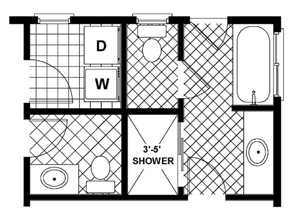 House Plan Design - Country Floor Plan - Other Floor Plan #56-666