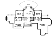 Tudor Style House Plan - 4 Beds 4.5 Baths 3983 Sq/Ft Plan #929-947 