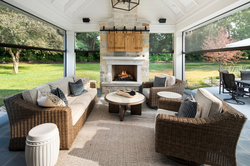 Dream House Plan - Exterior - Covered Porch for Farmhouse House Plan #928-407 - 6 bed, 4.5 bath